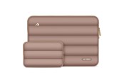 Tasker - Tech-Protect Puffy Laptop Bag 13-14" - Brown - 5906302375400