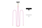 Mobil - Andet Tilbehør - Tech-Protect C7S Rope Crossbody Strap - Pink - 5906302376636
