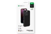 Mobil - Covers & Cases - AmazingThing Titan Max Case with 1500D Aramid Fibers for iPhone 16 Pro - Black - IP166.3PTXBK