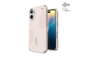Mobil - Covers & Cases - Speck Presidio2 Grip ClickLock & MagSafe - iPhone 16 Case - Bleached Bone / Heirloom Gold / Hazel Brown - 150689-3214