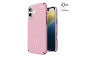 Mobil - Covers & Cases - Speck Presidio2 Pro ClickLock & MagSafe - iPhone 16 Plus Case - Wednesday Pink / Boysenberry Purple / White - 150712-3250