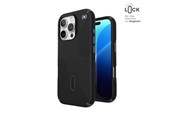 Mobil - Covers & Cases - Speck Presidio2 Grip ClickLock & MagSafe - iPhone 16 Pro Case - Black / Slate Gray / White - 150701-3205