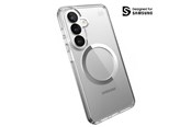Mobil - Covers & Cases - Speck Presidio Perfect-Clear Magnet - Samsung Galaxy S26 MagSafe Case - Clear/Clear/Silver - 151059-3240