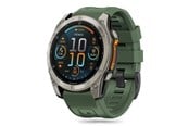 Smartwatch - Tilbehør - Tech-Protect Silicone Strap for Garmin Fenix 5S / 5S PLUS / 6S / 6S Pro / 7S / 8 (43 MM) - Green - 5906302377268