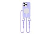 Mobil - Covers & Cases - Tech-Protect MagNecklace MagSafe Case for iPhone 15 Pro - Lavender - 5906302375998