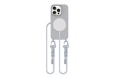 Mobil - Covers & Cases - Tech-Protect MagNecklace MagSafe Case for iPhone 15 Pro - Gray - 5906302376018