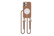 Mobil - Covers & Cases - Tech-Protect  MagNecklace MagSafe Case for iPhone 12 / 12 Pro - Brown - 5906302370443
