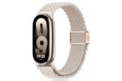 Smartwatch - Tilbehør - Tech-Protect NylonMag Strap for Xiaomi Smart Band 8 / 9 / NFC - Beige - 5906302370405