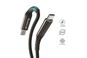 Mobil - Adaptere & Opladere - CRONG Armor Link - 100W PD 5A USB-C to USB-C Cable 120cm - Black - CRG-AL120USCC-BLK