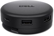 Dockingstation - Dell Pro 7-in-1 USB-C Travel Hub - DA326 - DA326-BK-EMEA