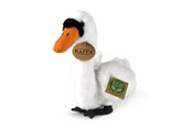 Plys - Rappa - Plush realistic swan stuffed animal 20 cm Eco-Friendly - 260399
