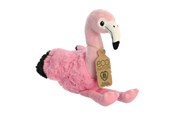 Plys - Eco Nation – Plush Toy / Cuddly Sitting Flamingo 27 cm Eco-Friendly - 35005