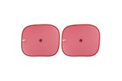 Biltilbehør - Dunlop - Sun visor for car side windows 36x44 cm 2 pcs - red - 8711252164564RED