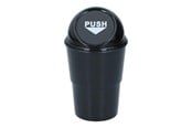 Biltilbehør - Dunlop - Car Trash Bin 400 ml 10x17 cm - Black - 8711252253374_BLACK