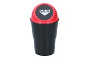 Biltilbehør - Dunlop - Car Trash Bin 400 ml 10x17 cm - Red / Black - 8711252253374_RED