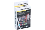 Biltilbehør - Dunlop - Fuse kit + voltage tester 28 items - 871125249636