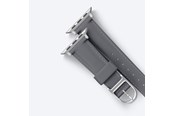 Smartwatch - Tilbehør - AmazingThing Class Band Leather Strap for Apple Watch 45 / 46 / 49 mm - Gray - TGL49BK