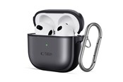Mobil - Covers & Cases - Tech-Protect Slim Hook Case for AirPods 4 - Black - 5906302370030
