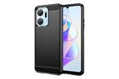 Mobil - Covers & Cases - Hurtel Carbon Case Case for Honor Play 40 Plus / Honor X7a Flexible Silicone Carbon Cover Black - 9145576275399