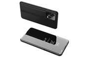 Mobil - Covers & Cases - Hurtel Clear View Case Cover for Xiaomi Redmi Note 12 Pro+ with a Flip Cover Black - 9145576276075