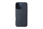 Mobil - Covers & Cases - Decoded Leather Backcover for iPhone 16 Plus Navy - D25IPO16PLBC1NY