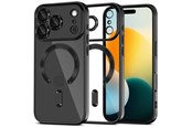 Mobil - Covers & Cases - Tech-Protect MagFlex MagSafe Case for iPhone 17 Pro - Clear Black - 5906302319671