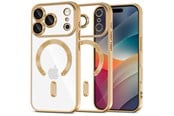 Mobil - Covers & Cases - Tech-Protect MagFlex MagSafe Case for iPhone 17 Pro - Clear Gold - 5906302319718