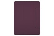 Tablet - Covers & Cases - Pomologic BookCover w Mag iPad Air 13 M2/M3/M4 Burgundy - POM-24BCSMA129-805