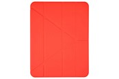 Tablet - Covers & Cases - Pomologic - BookFold Clear for iPad 10.2 9th Gen Clear/Red - POM-CLOC102-204