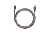 USB kabel - Native Union BELT-KV-AC-ZEB-3 USB cable - BELT-KV-AC-ZEB-3