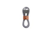 USB kabel - Native Union BELT-KV-L-ZEB-2 lightning cable - BELT-KV-L-ZEB-2