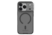 Mobil - Covers & Cases - Nillkin CamShield Pro MagSafe Compatible Case for iPhone 17 Pro Max - Clear Black - 6902048303935
