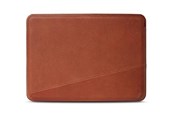 Tasker - Decoded Leather Frame Sleeve for Macbook 14 inch Chocolate Brown - D22MFS14CHB