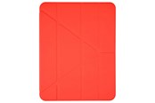 Tablet - Covers & Cases - Pomologic - BookFold Clear w/Pencil for iPad Air 11 M2/M3/M4 Clear/Red - POM-PENCLOCA109-204