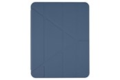 Tablet - Covers & Cases - Pomologic - BookFold Clear w/Pencil for iPad Air 11 M2/M3/M4 Clear/Navy - POM-PENCLOCA109-206