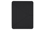 Tablet - Covers & Cases - Pomologic - BookFold Clear w/Pencil for iPad Air 13 M2/M3/M4 Clear/Black - POM-PENCLOCA129-201