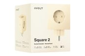 Afbrydermateriel - AVOLT Square 2 Socket extender with 30W Dual USBC Beige - SQ2-EUFC30-WMBE