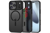 Mobil - Covers & Cases - Tech-Protect MagMat XT 4-set MagSafe Case for iPhone 17 Pro - matt black - 5906302330034