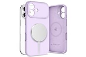 Mobil - Covers & Cases - Tech-Protect Silicone MagSafe Case for iPhone 17 - Purple - 5906302330171