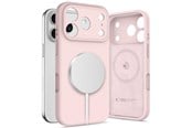 Mobil - Covers & Cases - Tech-Protect Silicone MagSafe Case for iPhone 17 Pro - Pink - 5906302330232
