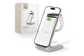 Mobil - Adaptere & Opladere - Tech-Protect QI15W-A36 3in1 Charging Station for Apple - White - 5906302372157