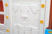 Udendørsleg - Elite Toys Legehuset "Fantasy" XL med døre og vinduer - 6951289