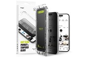 Mobil - Beskyttelsesglas - Ringke Easy Slide 2-pack Privacy Glass for iPhone 16 Pro - 8800274960053