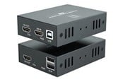 Repeater, boostere, bridges & transceiver - LevelOne HVE-8111 - Extender Kit - KVM / video / audio extender - HDMI - HVE-8111