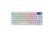 Tastatur - Logitech G316 X 75 - Gaming Tastatur - Uden Numpad - Nordisk - Hvid - 920-014317