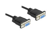 Parallel / Seriel kabel - DeLOCK - serial cable - DB-9 to DB-9 - 3 m - 86606