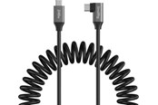 Kamera & objektivtilbehør - SmallRig 5730 USB-C Data Cable Coiled (Straight to Angled) - 5730