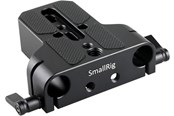 Kamera & objektivtilbehør - SmallRig 1674 Baseplate with 15mm Rod Clamp - 1674