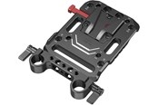 Kamera & objektivtilbehør - SmallRig 3016 Battery Plate V-Mount w Rod Clamp - 3016