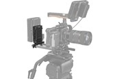 Kamera & objektivtilbehør - SmallRig 3498 Battery Adapter Plate V-Mount (Basic Version) with Dual Rod Clamp - 3498
